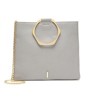 Thacker Le Pouch Hexa Asphalt Gray Crossbody Purse